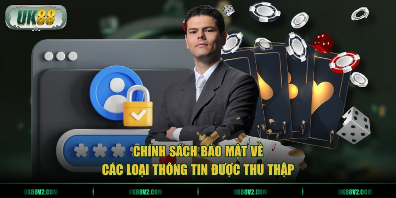 Chính sách bảo mật về các loại thông tin được thu thập